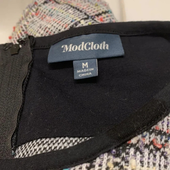 MODCLOTH Smiling From The Top A-Line Dress - Picture 8 of 10